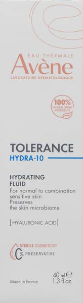 Avène Eau Thermale Tolerance Hydra-10 Hydrating Fluid For Skin (40 g)