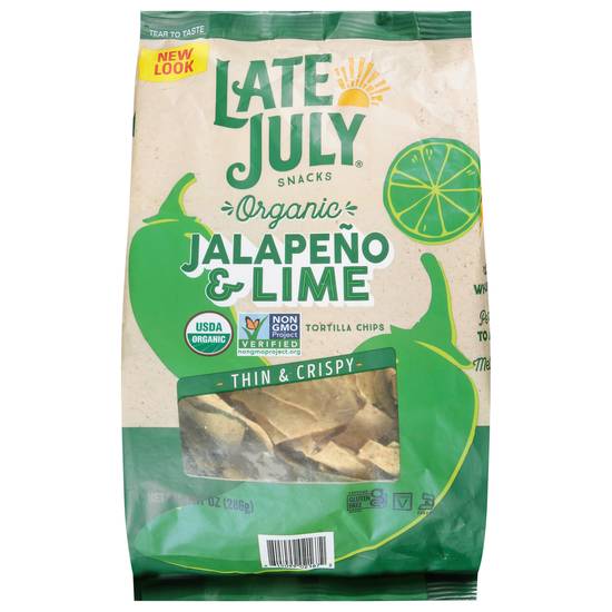 Late July Organic Jalapeno & Lime Tortilla Chips