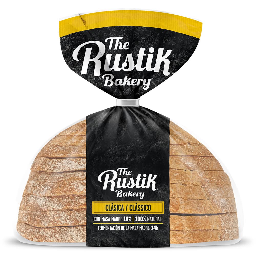 Pan De Molde Masa Madre The Rustik Bakery Bolsa 400 G