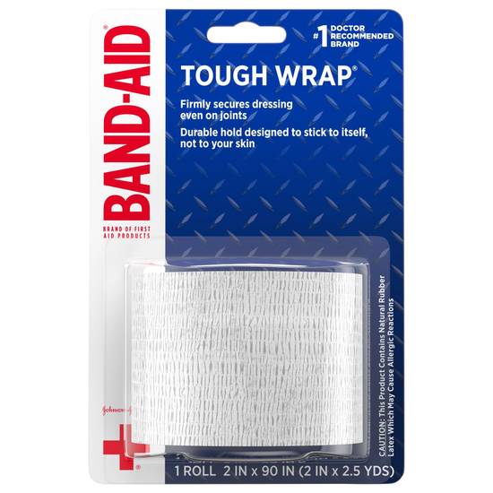Band-Aid Tough Wrap Roll (2 in*90 in)