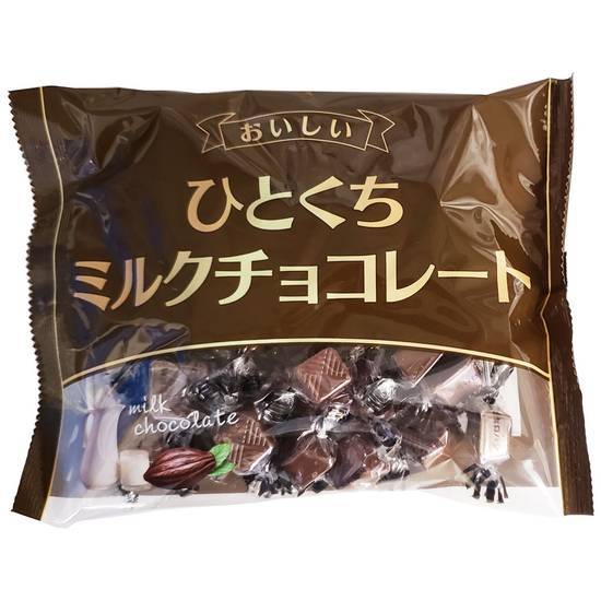 寺沢製菓おいしいひとくちミルクチョコレート//225g