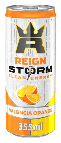 Reign Storm Valencia Orange Clean Energy Drink, 355ml