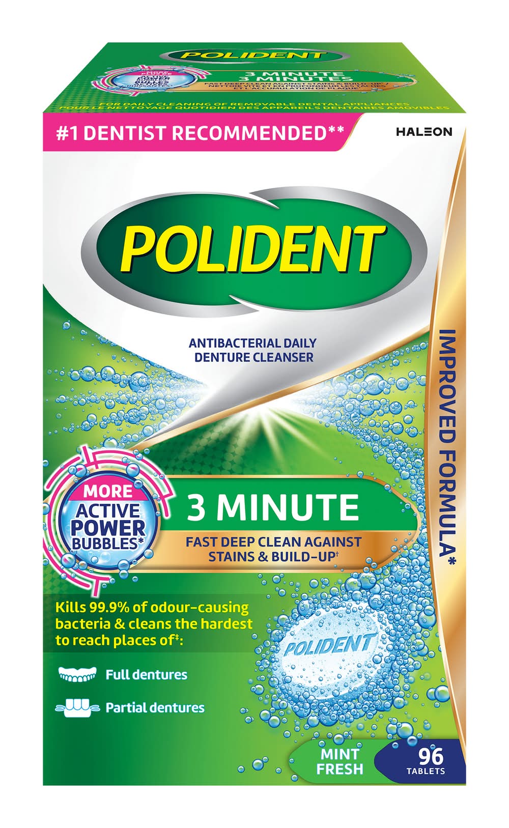 Polident Denture Cleanser 5 Minute