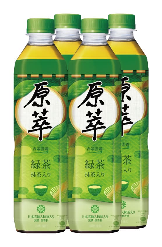 原萃日式綠茶-580ml <580ml毫升 x 1 x 4Bottle瓶>