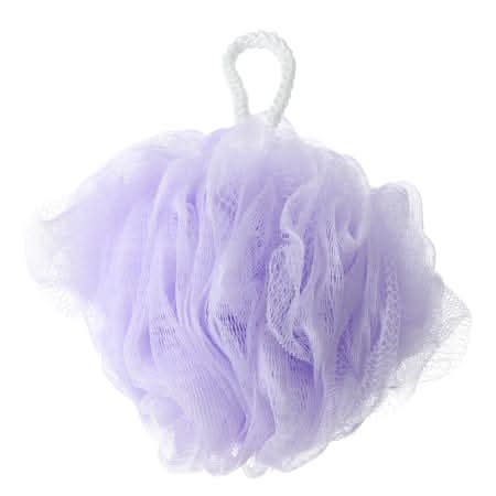 Bath & Shower Mesh Pouf 5.1in Purple
