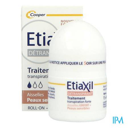 Etiaxil Detranspirant Aisselles Confort+ Bille 15ml Déodorant - Soins du corps