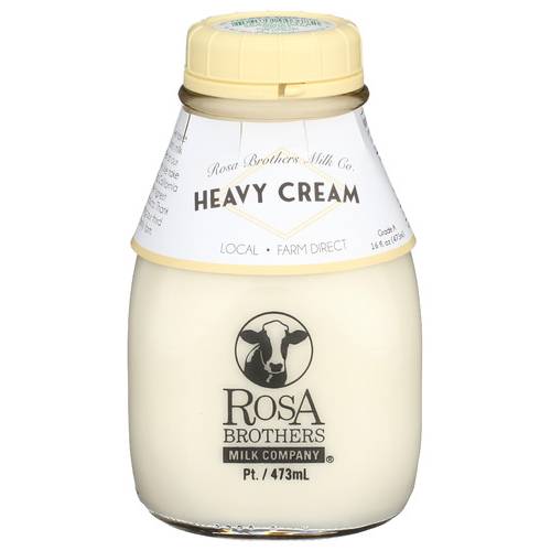 Rosa Brothers Milk Company Heavy Cream