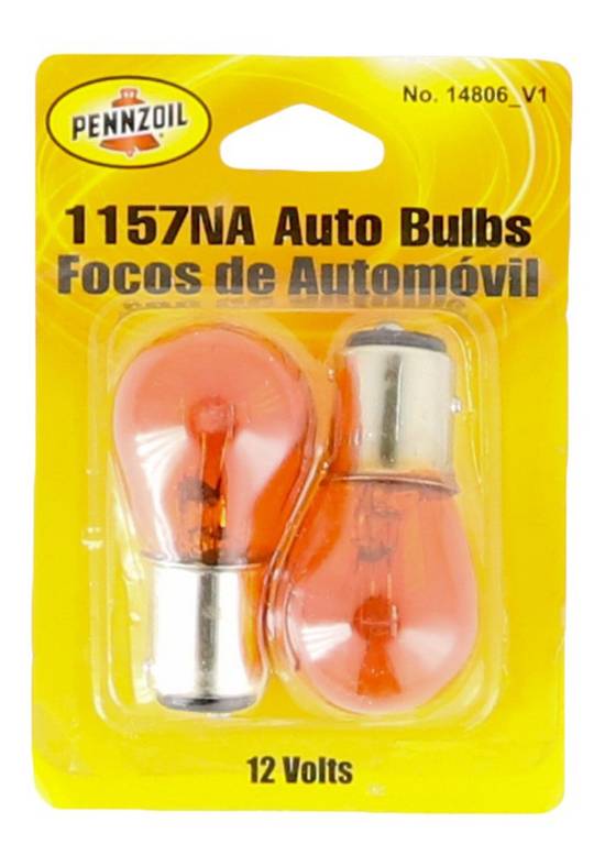 Pennzoil Auto Bulbs 12 Volts 1157na (2 bulbs)