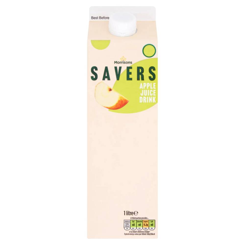 Morrisons Savers Apple Juice Drink (1L)