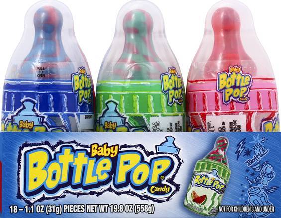 Baby Bottle Pop Pop Original Candy Lollipops With Dipping Powder (1.1 oz)