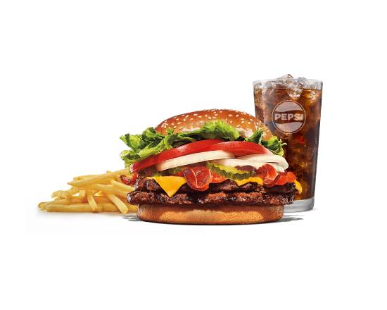 Combo Whopper® Tejano Doble