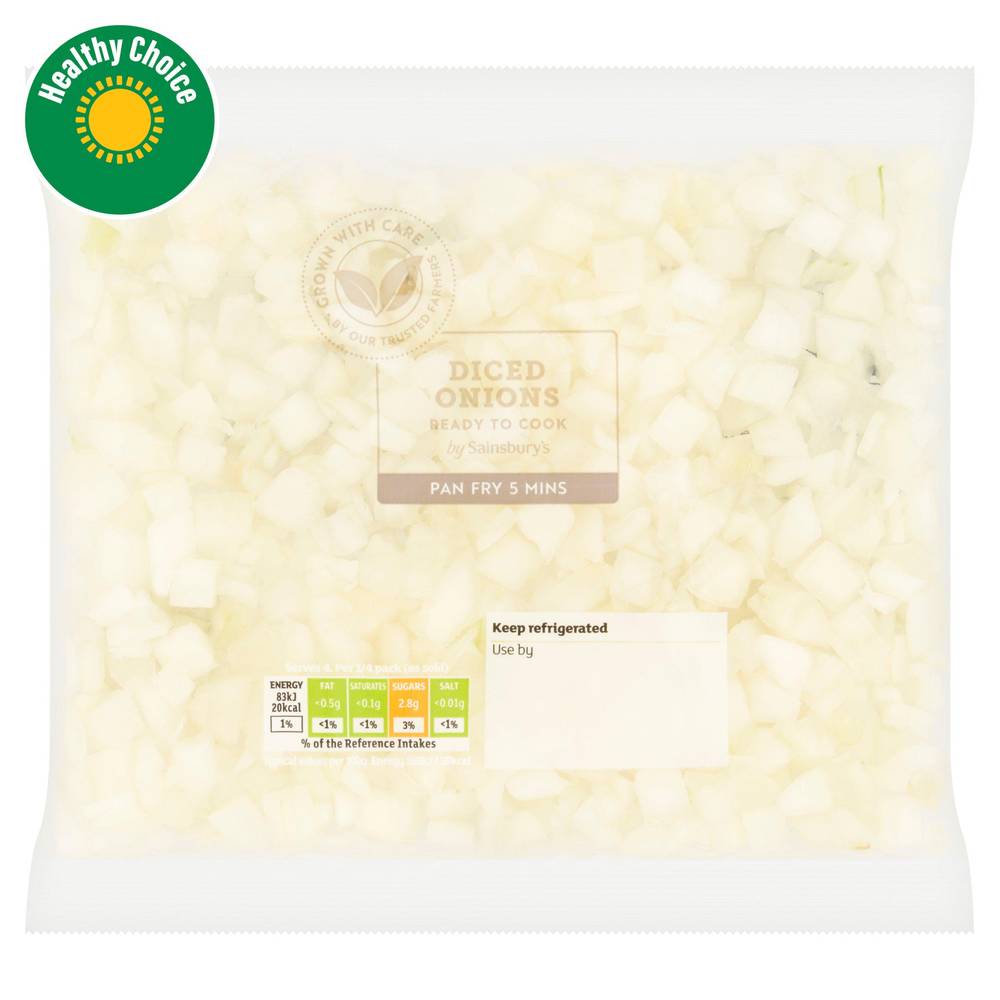 Sainsbury's Diced Onions,  Inspired to Cook 200g