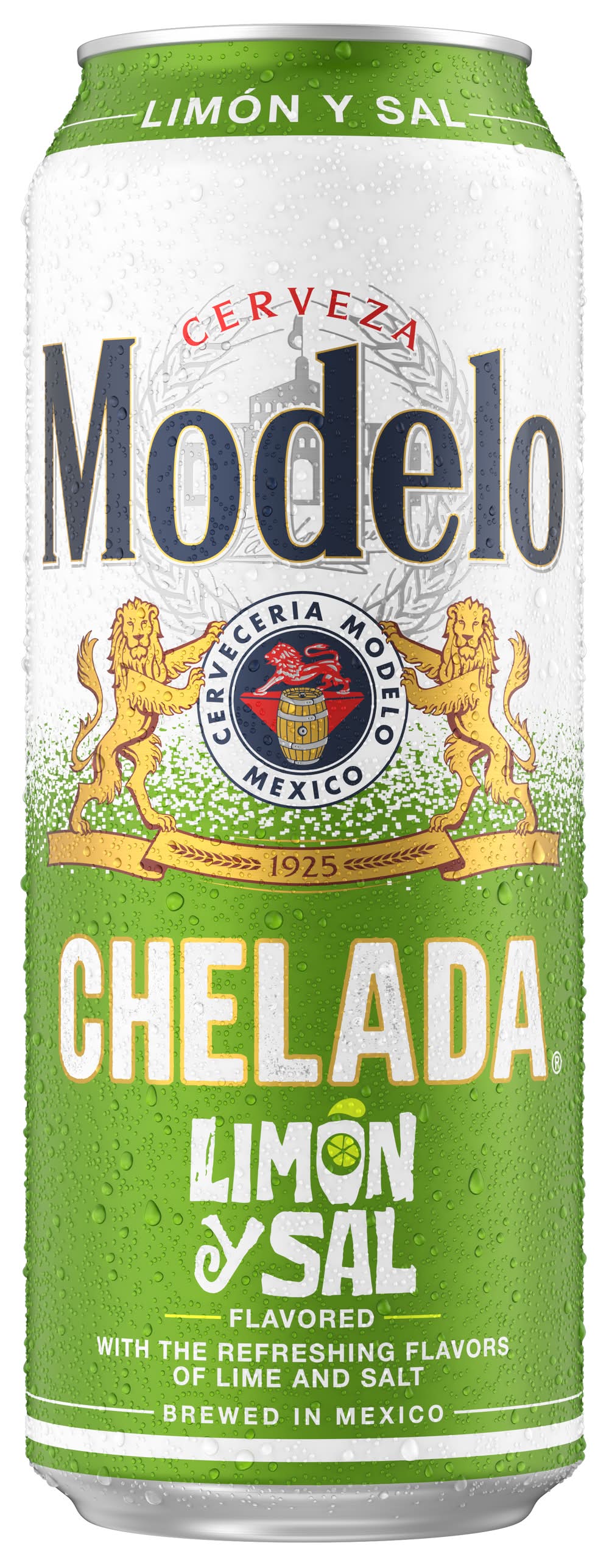 Modelo Chelada Mexican Beer, Limon Y Sal (24 fl oz)