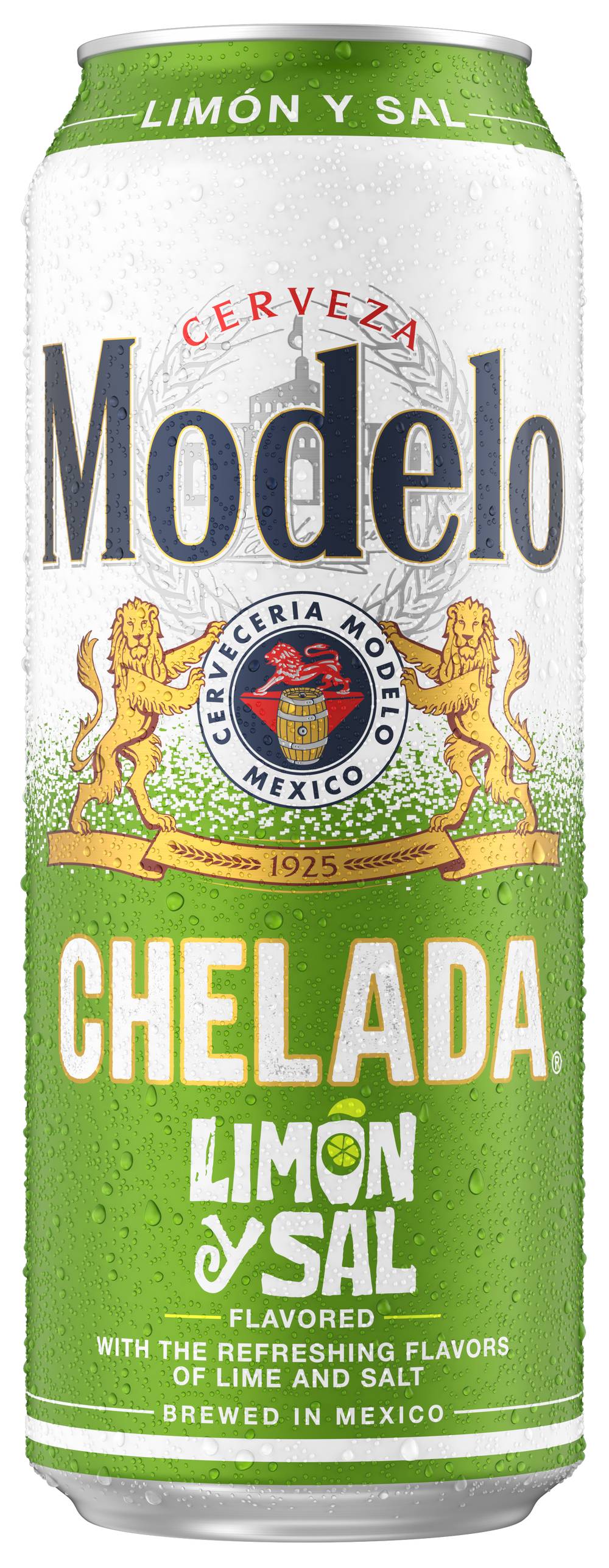 Modelo Chelada Limon Y Sal Mexican Import Flavored Beer, Lime-Salt (24 fl oz)