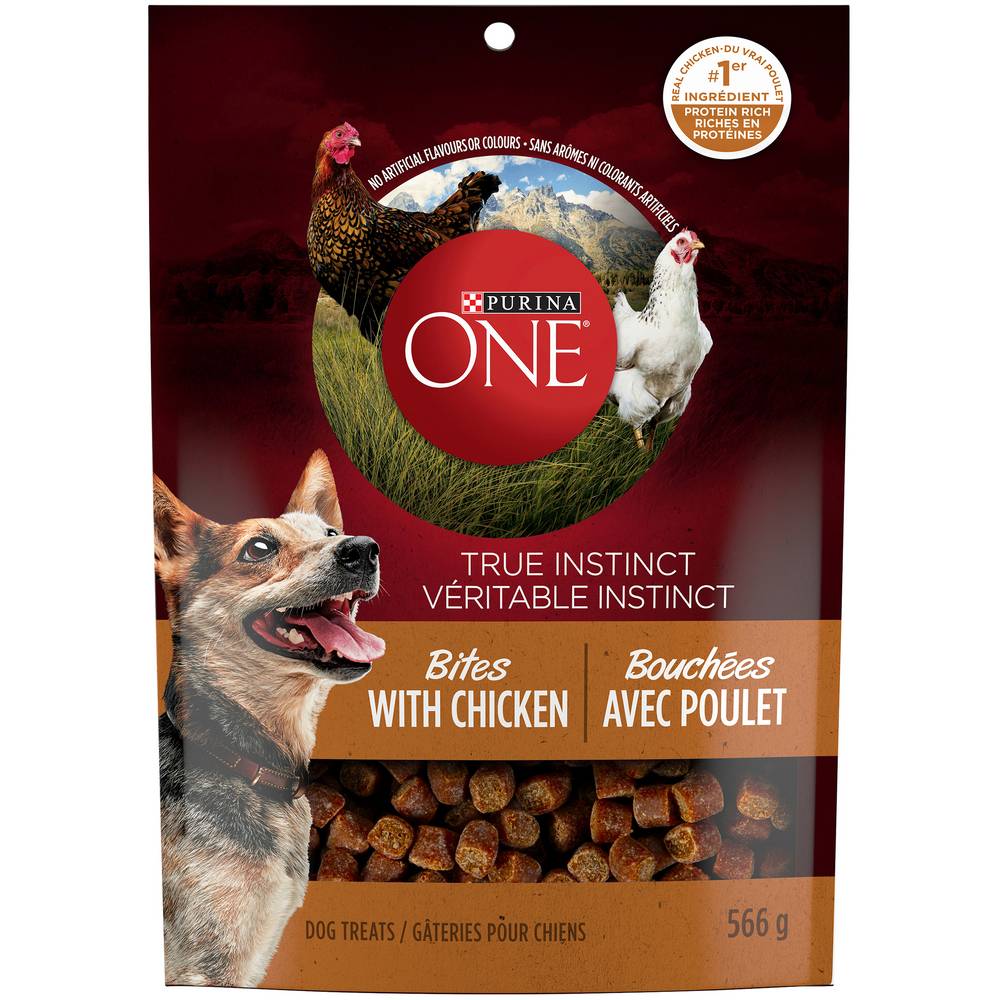 Purina One True Instinct Chicken Dog Treats (566 g)