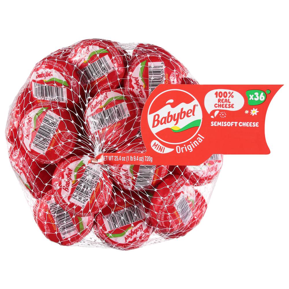 Babybel Original Mini Snack Cheese (36 ct)