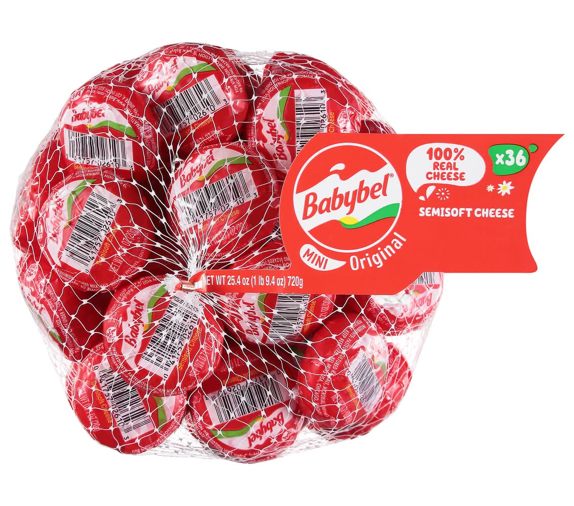 Babybel Original Mini Snack Cheese (25.4 oz, 36 ct)