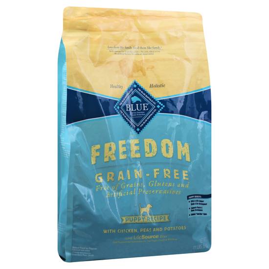 Blue Freedom Grain Free Puppy Dog Food (11 lbs)