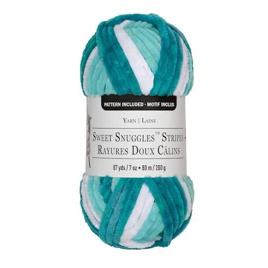 Sweet Snuggles Stripes Yarn By Loops & Threads