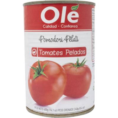 OLE Tomates Pelados Entero 400gr