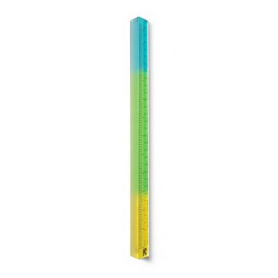 13" Acrylic Ruler Blue/Green/Yellow - up&up™