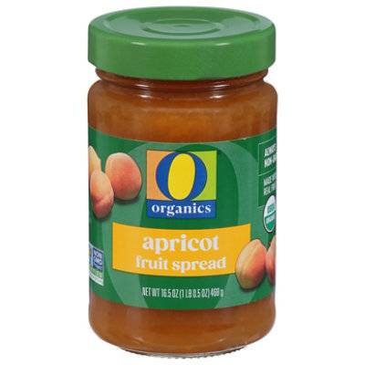 O Organics Fruit Spread, Apricot (16.5 oz)