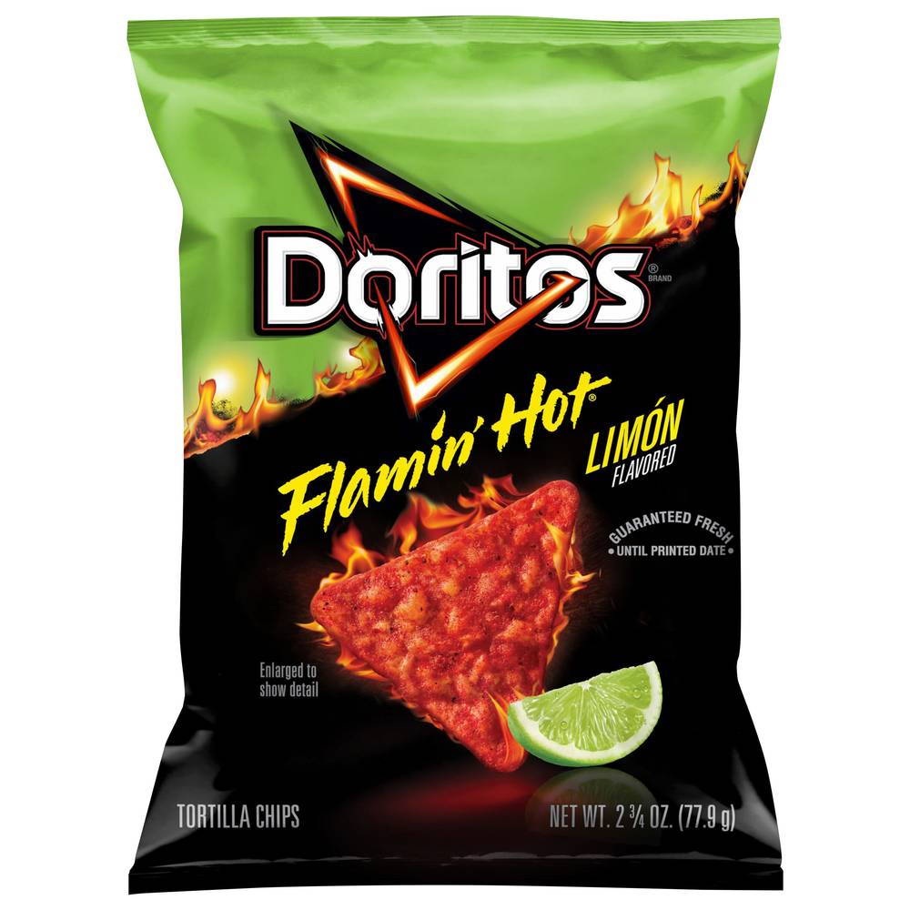 Doritos Flamin' Hot Limon Tortilla Chips (2.8 oz)