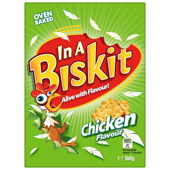 In a Biskit Chicken Flavoured Crackers 160g