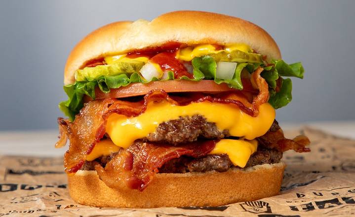 Double Bacon Burger