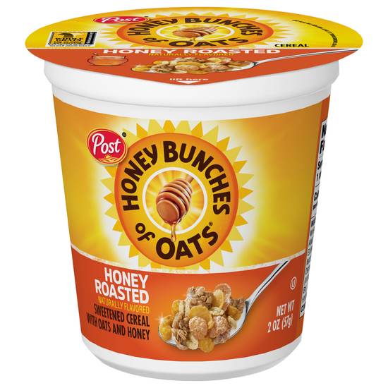 Post Honey Bunches Of Oats With Roasted Sweetened Cereal