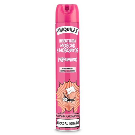 Insecticida Moscas y Mosquitos Perfumado Aniquilax Spray (750 ml)