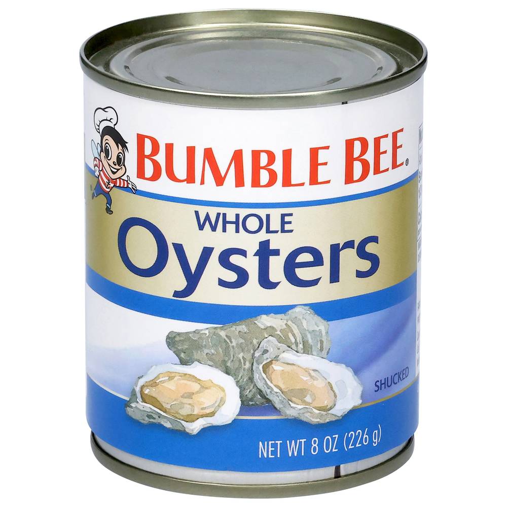 Bumble Bee Premium Select Fancy Whole Oysters (8 oz)