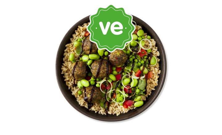 veggie'balls teriyaki