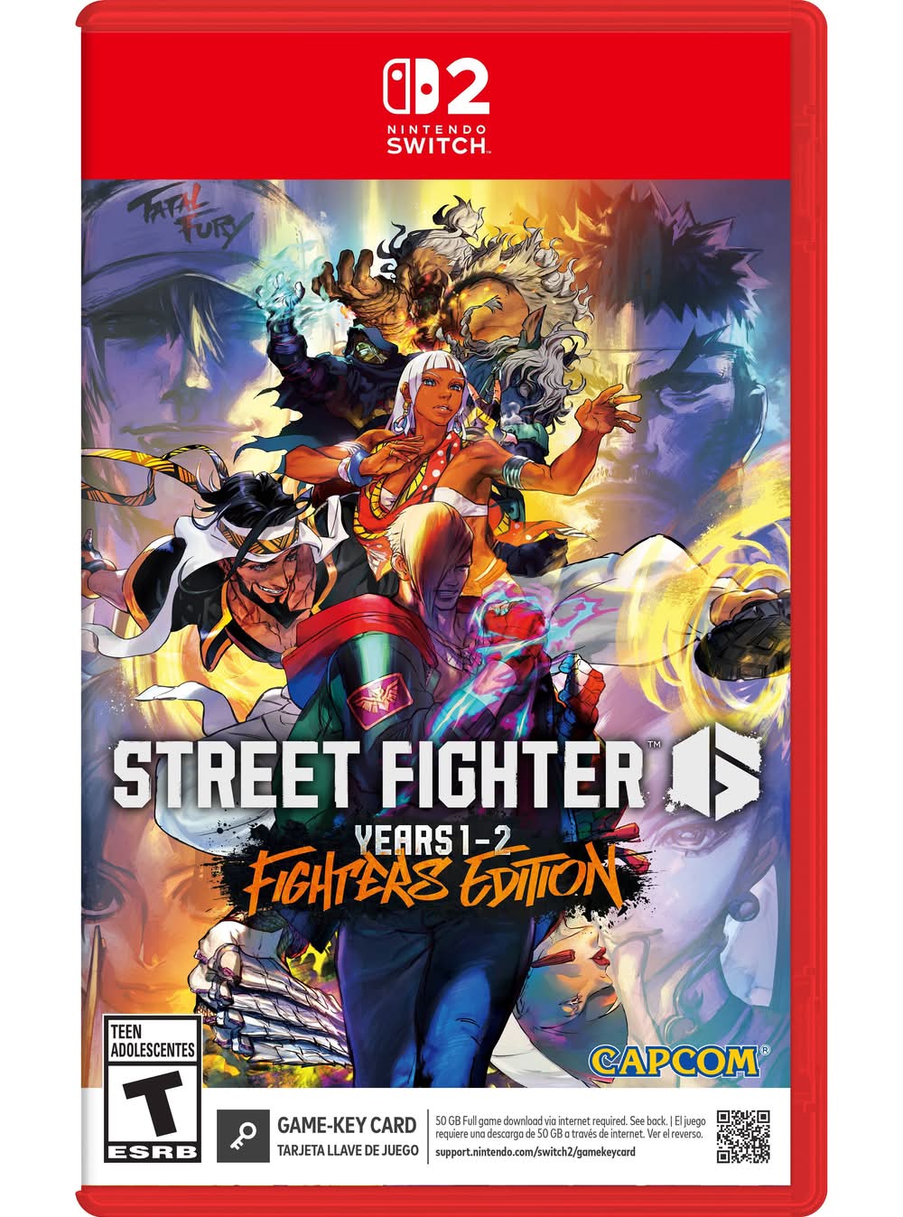 Street Fighter 6 Year 1-2 Fighters Edition - Nintendo Switch 2