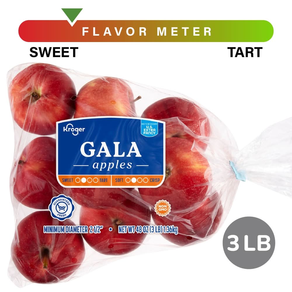 Kroger® Gala Apples – 3 Pound Bag