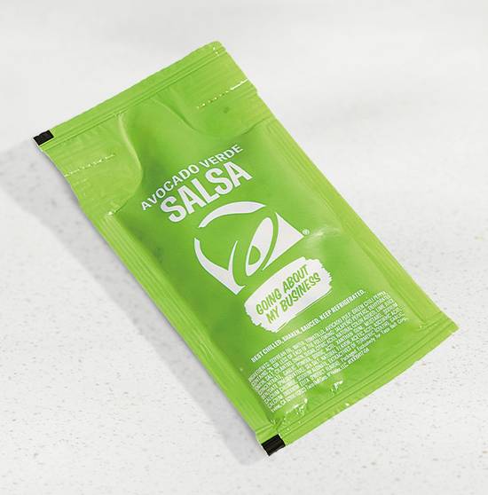 Avocado Verde Salsa Sauce Packet