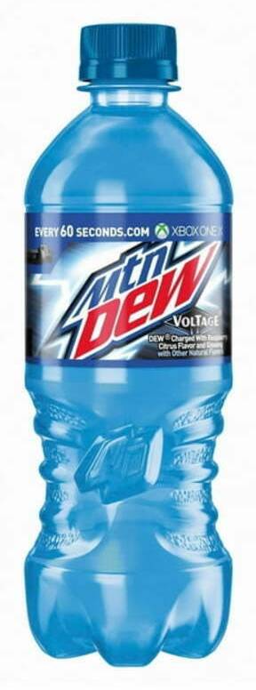 Mtn Dew Voltage Bottle 20oz