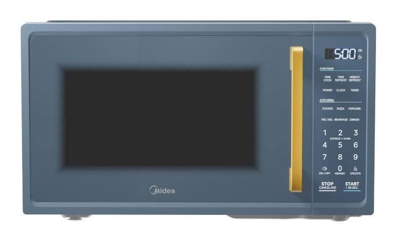 Midea Countertop Microwave Oven 0.9 Cu ft 900 W, Midnight Blue