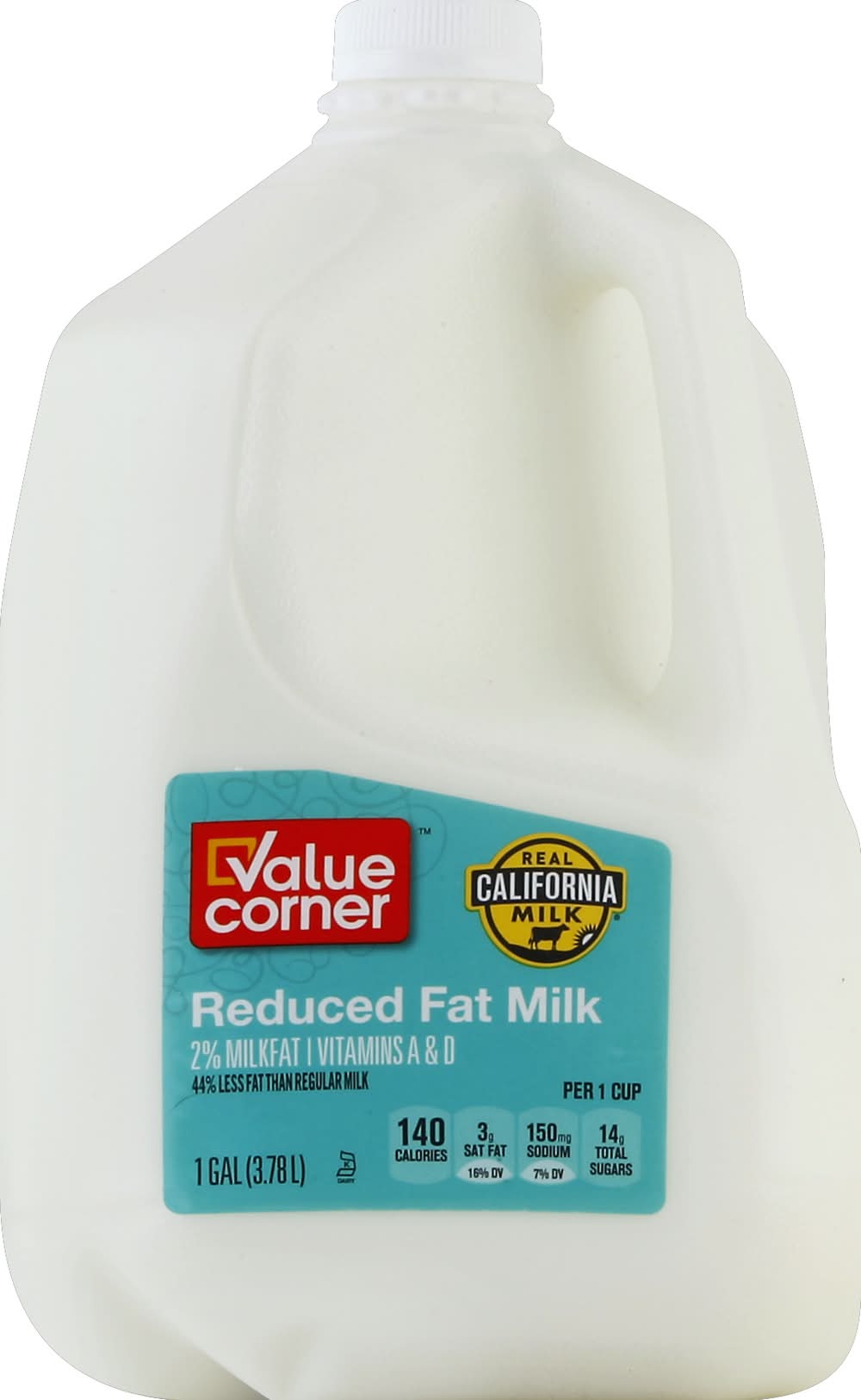 Value Corner 2% Reduced Fat Milk (1 gal)