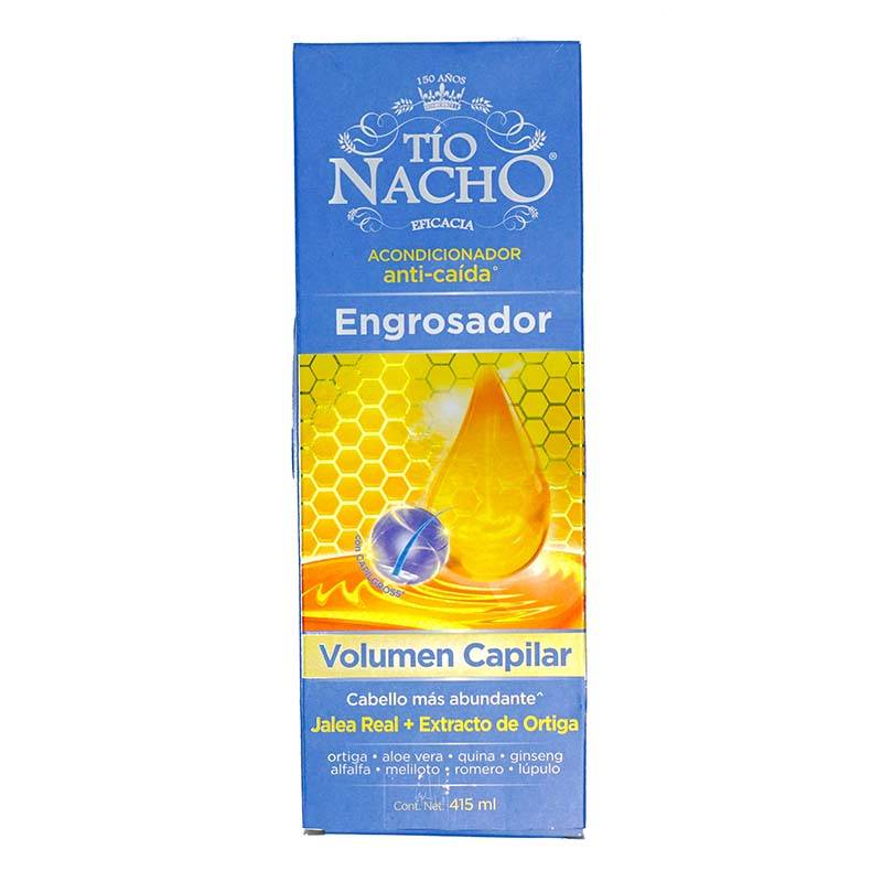 Tío nacho acondicionador engrosador volumen capilar (botella 415 ml)