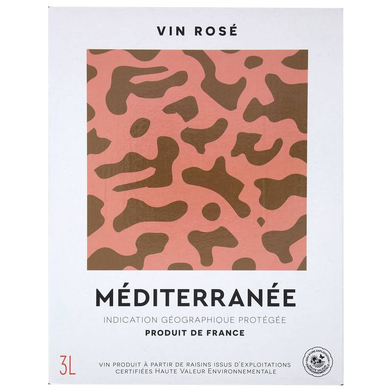 Méditerranée - Vin rosé IGP (3 L)