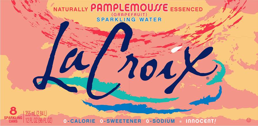 La Croix Grapefruit Sparkling Water (8 ct, 12 fl oz)