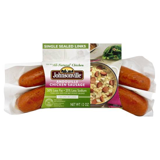 Johnsonville Andouille Chicken Sausage Fully Cooked (2 ct)
