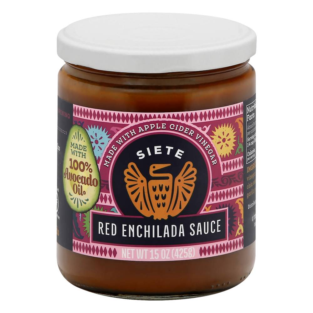 Siete Foods Red Enchilada Sauce