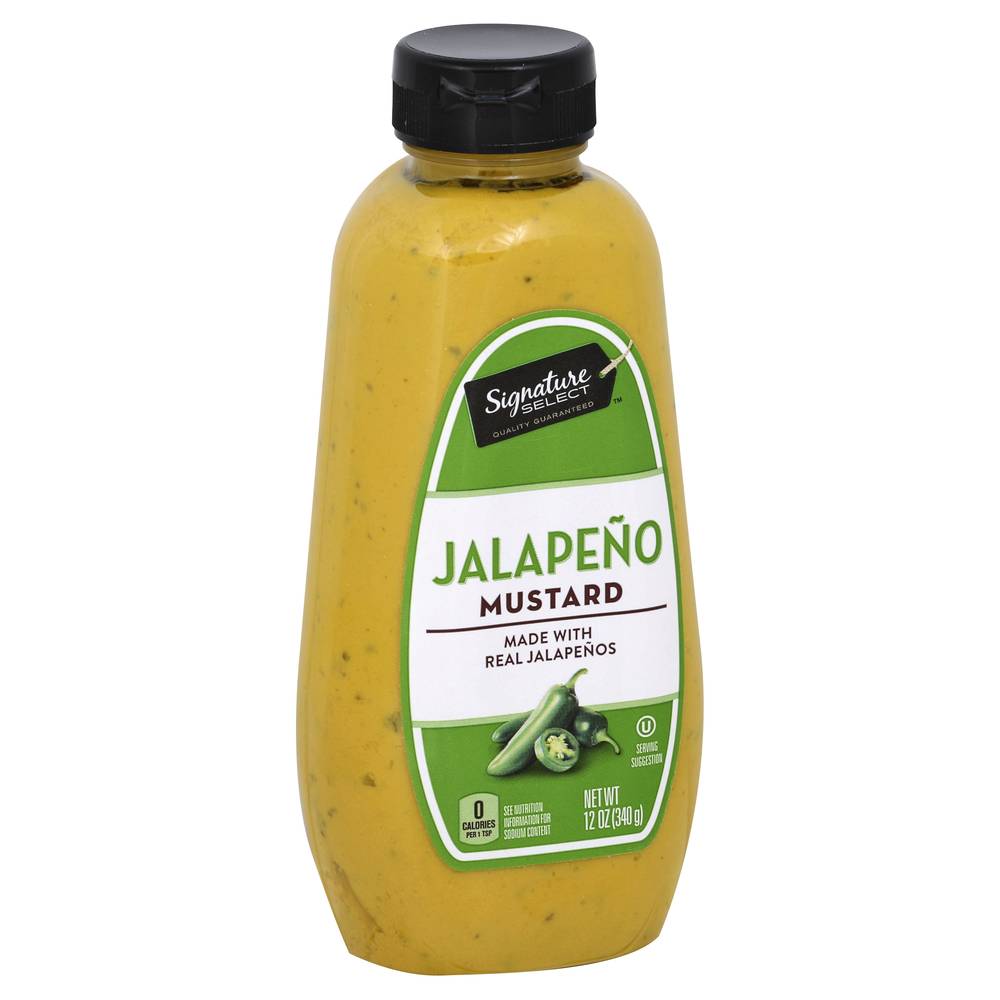 Signature Select Spicy Jalapeno Mustard (12 oz)