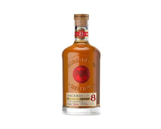 RON BACARDI RESERVA OCHO AÑOS 750 ML