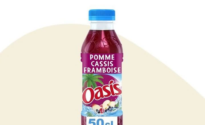 Oasis Pomme Cassis Framboise 50cl
