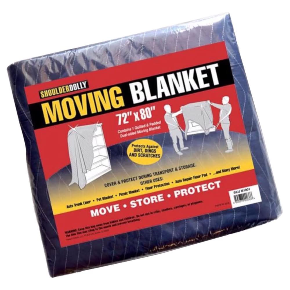 Shoulderdolly 72 In. W X 80 In. L Movers Blanket
