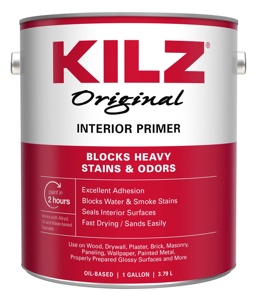 KILZ Original Low VOC Interior Multi-purpose Oil-based Wall and Ceiling Primer (1-Gallon) | 10036