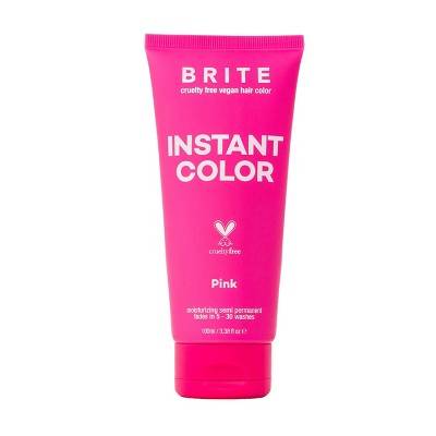 Brite Instant Semi-Permanent Moisturizing Hair Color, Pink (3.38 fl oz)